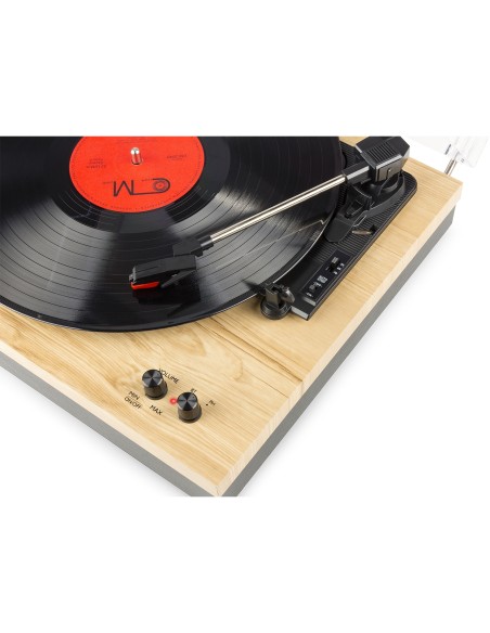 RP165L GIRADISCOS MADERA CLARA