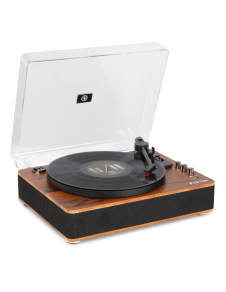 RP162D GIRADISCOS HQ BT MADERA OSCURA