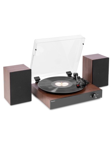 RP325W TOCADISCOS BT CON 2 ALTAVOCES MADERA