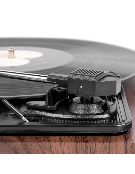 RP325W TOCADISCOS BT CON 2 ALTAVOCES MADERA