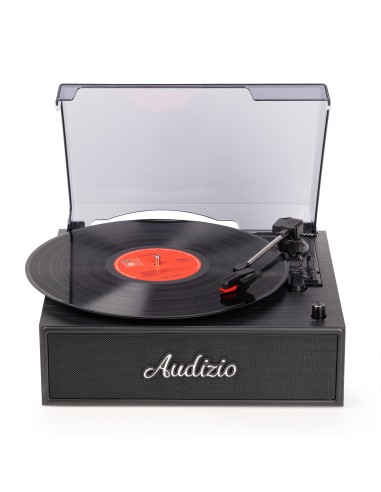 TOCADISCOS RENO RETRO NEGRO