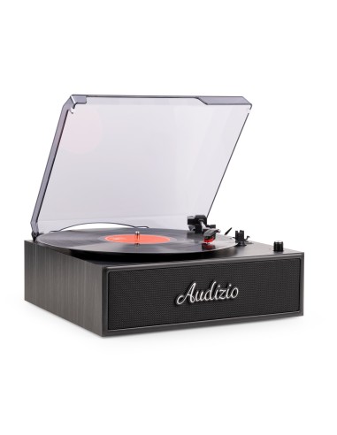 TOCADISCOS RENO RETRO NEGRO