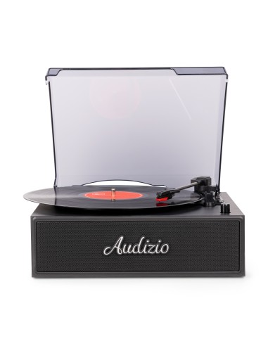 TOCADISCOS RENO RETRO NEGRO