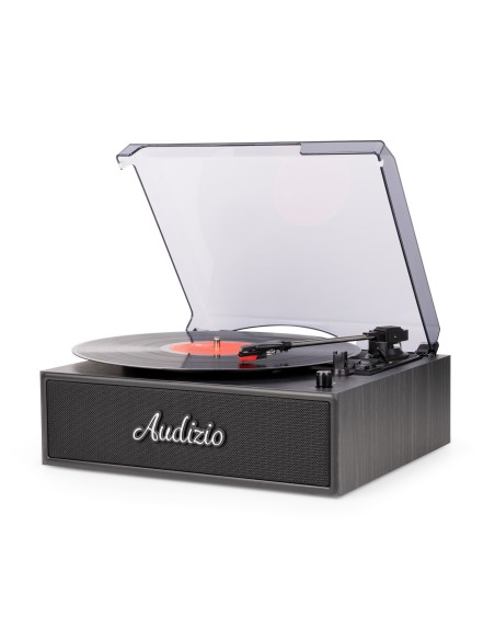 TOCADISCOS RENO RETRO NEGRO