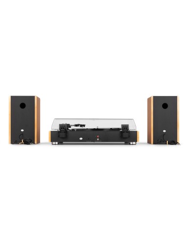 RP335BB TOCADISCOS VINTAGE CON ALTAVOCES BAMBÚ