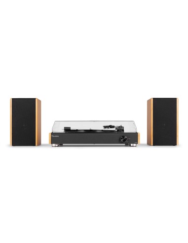 RP335BB TOCADISCOS VINTAGE CON ALTAVOCES BAMBÚ