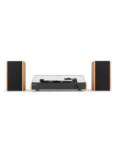 RP335BB TOCADISCOS VINTAGE CON ALTAVOCES BAMBÚ