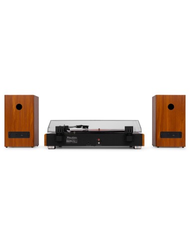 RP337W TOCADISCOS VINTAGE CON ALTAVOCES BT INALÁMBRICOS MADERA