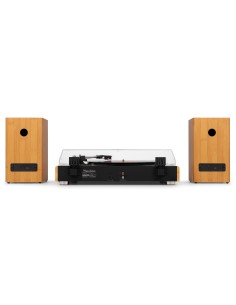 RP337BB TOCADISCOS VINTAGE CON ALTAVOCES BT INALÁMBRICOS BAMBÚ 2