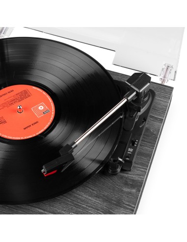 TUPELO TOCADISCOS BT CON 2 ALTAVOCES NEGRO