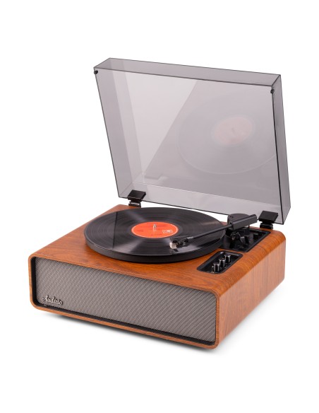 LAREDO TOCADISCOS PREMIUM MARRÓN OSCURO