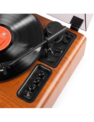 LAREDO TOCADISCOS PREMIUM MARRÓN OSCURO