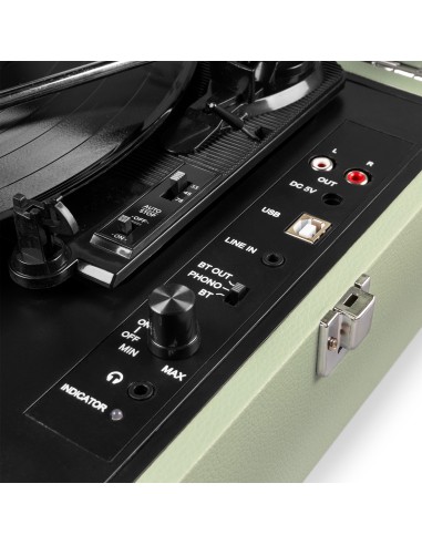 RP118C GIRADISCOS MALETA CON BT IN/OUT