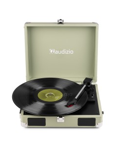 RP111G GIRADISCOS TIPO MALETÍN, VERDE 2