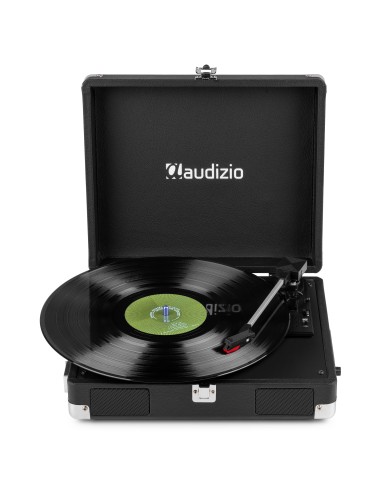 RP111BK GIRADISCOS TIPO MALETÍN, NEGRO