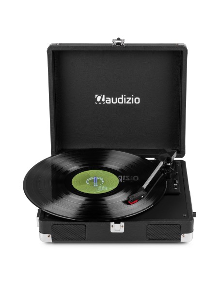 RP111BK GIRADISCOS TIPO MALETÍN, NEGRO