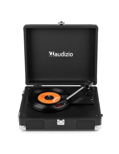 RP111BK GIRADISCOS TIPO MALETÍN, NEGRO