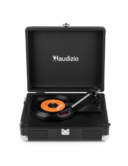 RP111BK GIRADISCOS TIPO MALETÍN, NEGRO