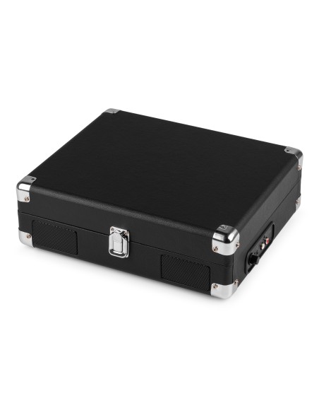 RP111BK GIRADISCOS TIPO MALETÍN, NEGRO