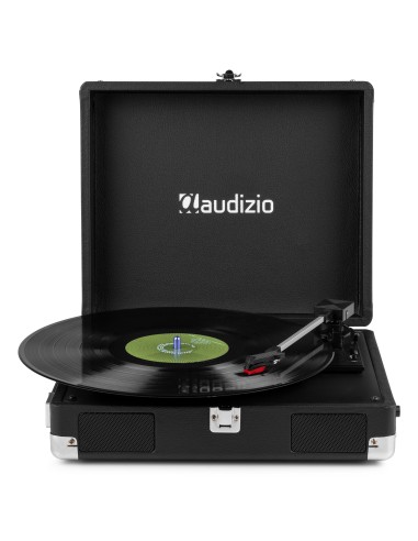 RP111BK GIRADISCOS TIPO MALETÍN, NEGRO