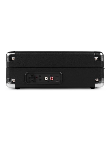 RP111BK GIRADISCOS TIPO MALETÍN, NEGRO