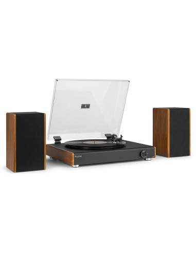 102.175 RP335 TOCADISCOS VINTAGE CON ALTAVOCES MADERA