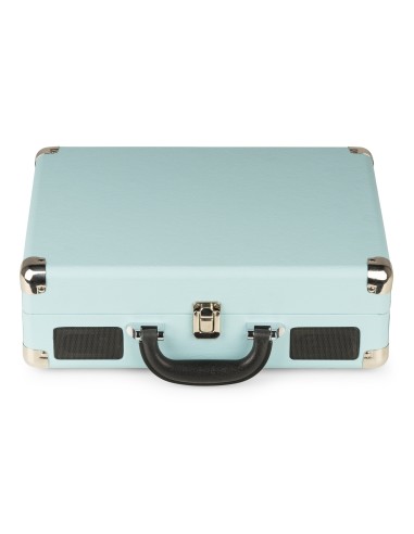 RP114BL GIRADISCOS TIPO MALETÍN, AZUL