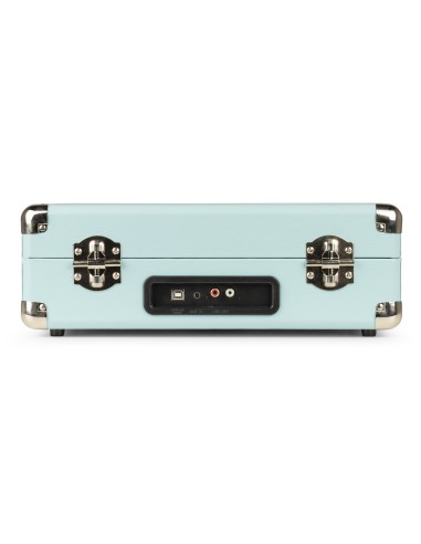 RP114BL GIRADISCOS TIPO MALETÍN, AZUL