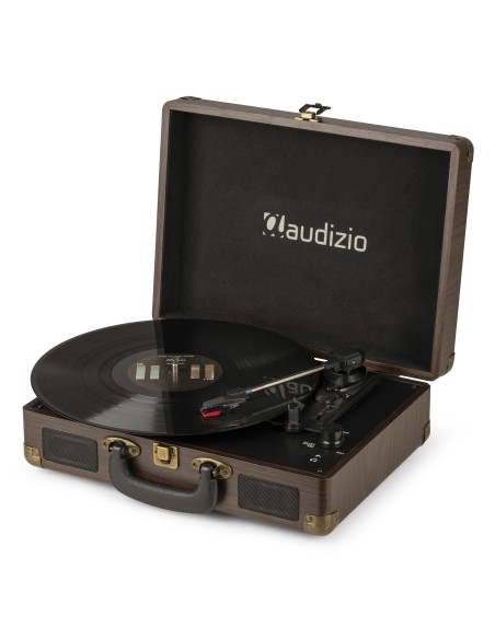 RP114W GIRADISCOS TIPO MALETÍN, MADERA