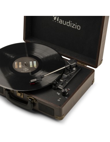 RP114W GIRADISCOS TIPO MALETÍN, MADERA