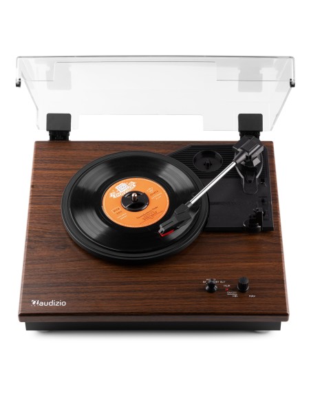 RP112D GIRADISCOS BT IN/OUT MADERA OSCURA