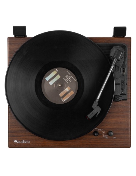 RP112D GIRADISCOS BT IN/OUT MADERA OSCURA