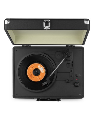 RP116BK MALETA REPRODUCTOR GIRADISCOS CON BT IN/OUT