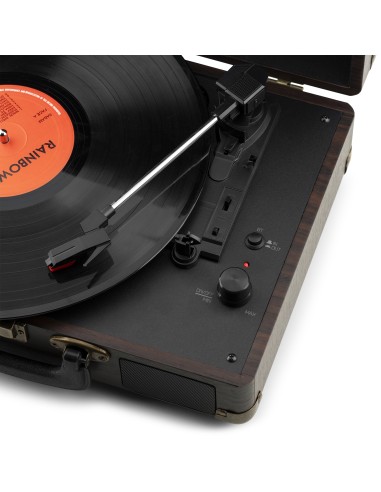 RP116DW MALETA REPRODUCTOR GIRADISCOS CON BT IN/OUT