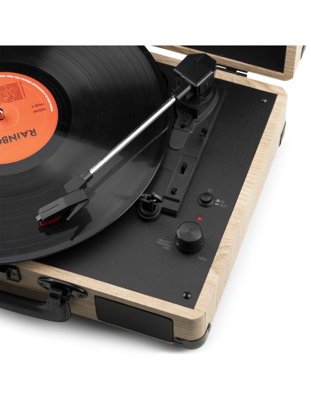 RP116LW MALETA REPRODUCTOR GIRADISCOS CON BT IN/OUT