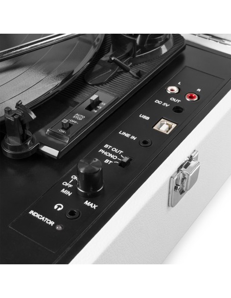 RP118F GIRADISCOS MALETA CON BT IN/OUT