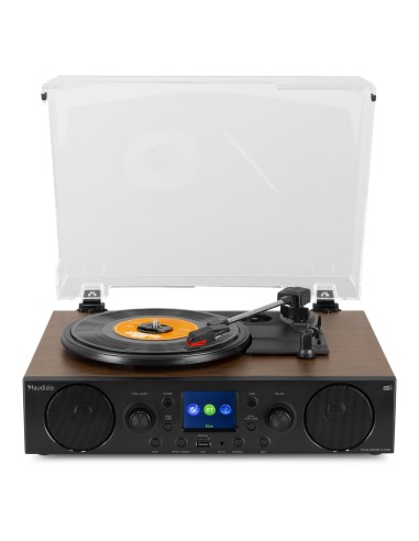 TULSA CENTRAL DE SONIDO CON GIRADISCOS DAB+ RADIO