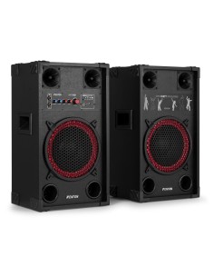 SPK-110 JUEGO DE ALTAVOCES ACTIVOS PA 10" BT
