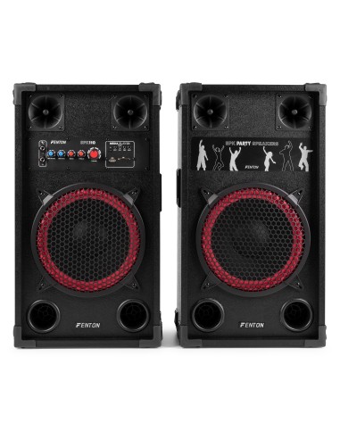 SPK-110 JUEGO DE ALTAVOCES ACTIVOS PA 10" BT