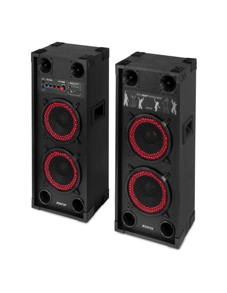 SPK-208 JUEGO DE ALTAVOCES ACTIVOS PA 2 X 8" BT