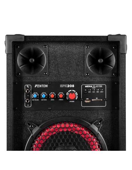 SPK-208 JUEGO DE ALTAVOCES ACTIVOS PA 2 X 8" BT