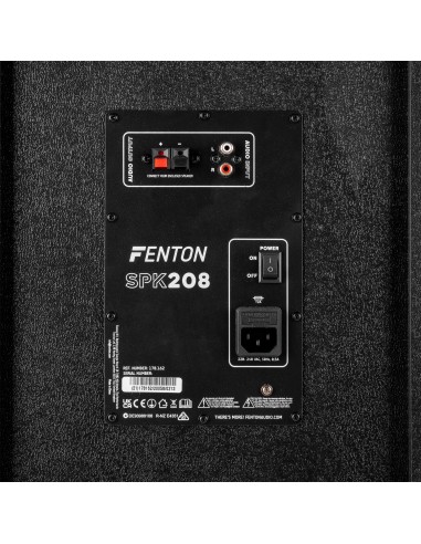 SPK-208 JUEGO DE ALTAVOCES ACTIVOS PA 2 X 8" BT