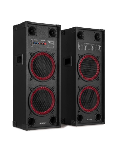 SPK-210 JUEGO DE ALTAVOCES ACTIVOS PA 2 X 10" BT