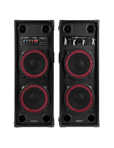 SPK-210 JUEGO DE ALTAVOCES ACTIVOS PA 2 X 10" BT