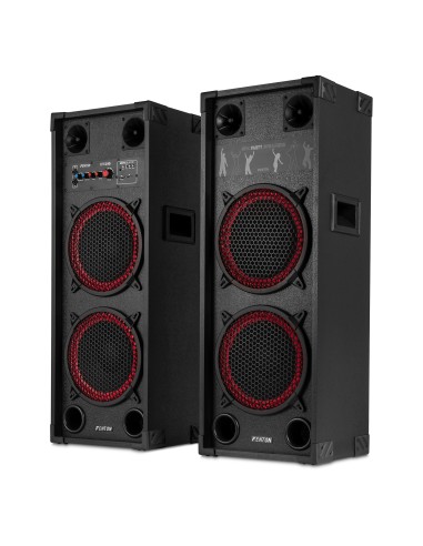 SPK-210 JUEGO DE ALTAVOCES ACTIVOS PA 2 X 10" BT