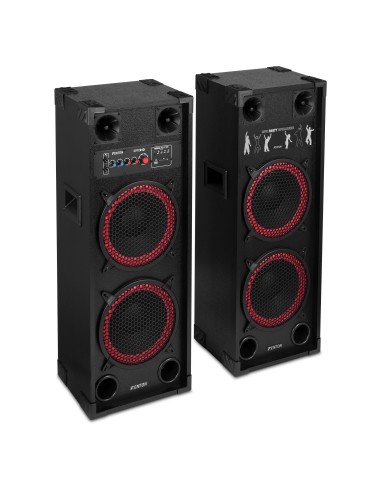SPK-210 JUEGO DE ALTAVOCES ACTIVOS PA 2 X 10" BT