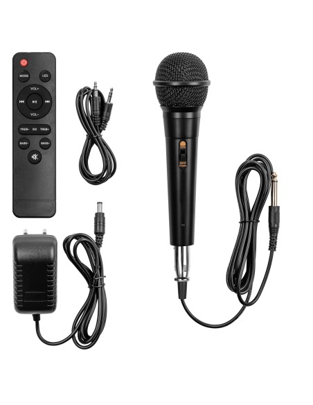 TRACK610 ALTAVOZ PARA FIESTAS CON ESPECTÁCULO DE LUCES LED