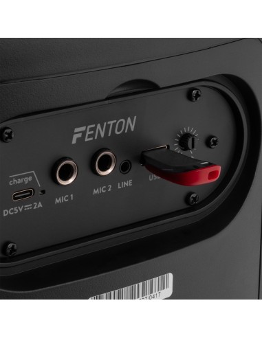 TRACK165 ALTAVOZ PARTY DE ALTA POTENCIA CON LED