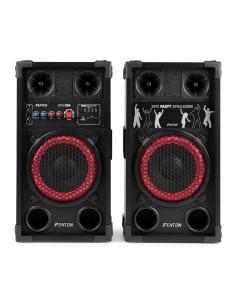 SPK-108 JUEGO DE ALTAVOCES ACTIVOS PA 8" BT 2