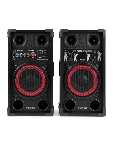 SPK-108 JUEGO DE ALTAVOCES ACTIVOS PA 8" BT